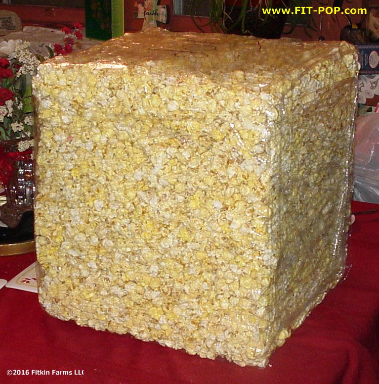 16" FIT-POP popcorn cube